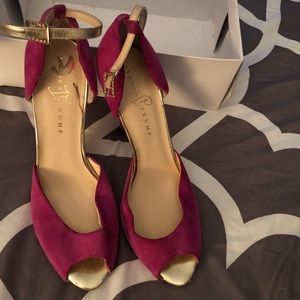 Peep toe pumps by Ivanka Trump